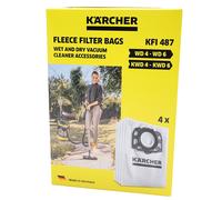 Set of 4 filter bags for Kärcher vacuum cleaners 2.863-006.0