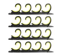 Set of 4 Fishing Rod Holders for Wall Or Ceiling Mounting