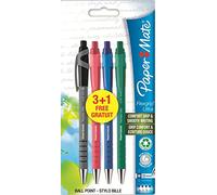Paper Mate 2027735 Flex Grip Ultra Retractable Ballpoint Pen (Pack of 4)
