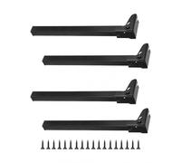 ＡＷＨＡＯ Set of 4 Folding Legs for Tables, Adjustable Support Feet for Office and Living Room, 350mm