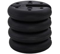 Set of 4 Gazebo Tent Canopy Weight Sand Fillable Strong Plastic Durable