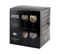 Set Of 4 Glass Ginglass Bormioli Luigi