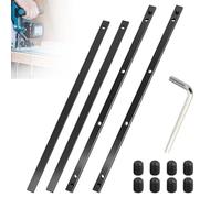 Set of 4 Guide Rail Adapters for Makita, Rail Connector Set, Guide Rail Connector, Compatible with Makita and Festool P-45777, Includes Hex Key and Screws