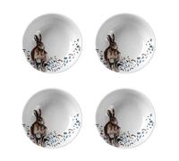 Set of 4 Hare Cereal Bowls 17.8 cm