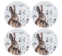 Set of 4 Hare Dinner Plate 26.5 cm