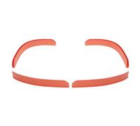 Set of 4 High Impacts Resistance Lawns Edges Protectors PETG Construction Easy Snapping on Design Full Coverage Outdoor Edges Cover Set