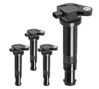 Set of 4 Ignition Coils Pack for 2006-2011 Hyundai Accent Kia Rio Rio5 I4 1.6L