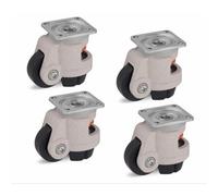 Set of 4 - Levelling Castor 50mm Wheel Blickle Castor 250kg Capacity HRP-POA 50G
