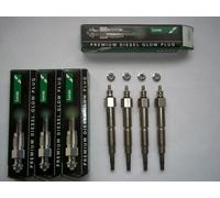 Set of 4 Lucas LP023 Glow-Plugs for Nissan Almera, Primera, Serena & Sunny 2.0