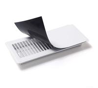 Set of 4 Magnetic Vent Covers for HVFor AC, For AC and RV Systems, Cuttable for Custom Vent Sizes to Improve Temperature Control (20.3 * 39.3cm/8 * 15.5in)