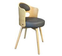Set of 4 Modern 360° Swivel Dining Chairs Ergonomic Leather Upholstered Design for Dining Room Office Lounge or Dressing Table - Stylish Comfort & Versatility