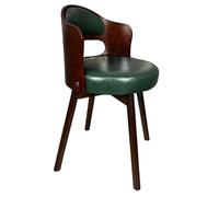 Set of 4 Modern 360° Swivel Dining Chairs Ergonomic Leather Upholstered Design for Dining Room Office Lounge or Dressing Table - Stylish Comfort & Versatility