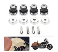 Set of 4 Motorcycle Mount Spool For Indian Scout Bobber Scout Sixty Saddle Bag Fender Sissy Bar Backrest 2016 2017 2018 2019 2020