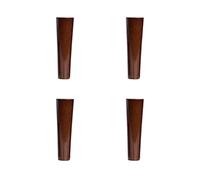 Set of 4 Natural Wooden Sofa Legs, 18cm Medieval Style Furniture Legs with Screw Mounts for Sofas, Benches, Ottomans, Beds, Cabinets - Durable & Stylish Replacement Legs