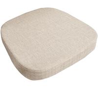Set of 4 Non-Slip U Sd Chair Cushs for Dining & Office Chairs Washable Covers Perfect for Indoor & Outdoor Use 40x38x8cm table Seat Pads with Ties