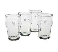 Set of 4 Nonic 1/2 Pint Glass - Government Stamped