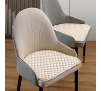 Set of 4 NonSlip Round Chair s table & Washable Dining Seat Pads for Kitchen 44 x 41 cm Ideal for Home Decor & Enhanced Seating t