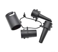 Set of 4 Nozzle Pump Adapters for Inflatable Boat Air Valve Hose Connector Compatible with Rubber Boats and Assault Boats