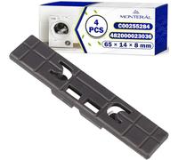 Set of 4 Pieces Tumble Dryer Drum Bearing Pad 65x14x8 mm with Original Code C00255284 482000023036 for Indesit for Ariston for Whirlpool for Hotpoint - MONTERAL