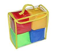 Set of 4 Playing Game Dices Soft Foam Cubes, Learn Pocket Cubes for Teaching