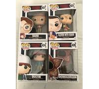 Set of 4 POP Funko Vinyl Figures Stranger Things Dustin Eleven Barb Demogorgon
