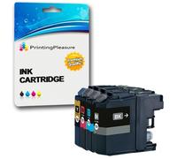 SET of 4 Printer Ink Cartridges compatible with DCP-J4110DW MFC-J4410DW MFC-J4510DW MFC-J4610DW MFC-J470DW MFC-J6520DW MFC-J650DW MFC-J6920DW MFC-J870DW DCP-J152W | LC123XL LC-127XL LC-125XL