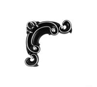 Set of 4 Retro PVC Corner Flowers for Home Cabinet and Bed Decoration, Decorative Borders (2)