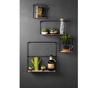 Set of 4 Retro Wall Shelves