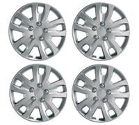 Set of 4 Ring Gyro Wheel Trims / Hub Caps 15" Covers Universal Fit Deep Dish