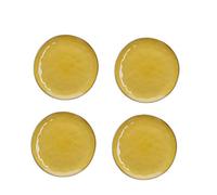 Set of 4 Rose and Tulipani Concerto Side Plate 20cm - Ochre Yellow