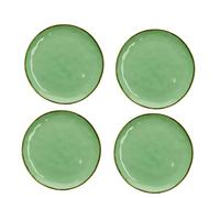 Set of 4 Rose and Tulipani Concerto Side Plate 20cm - Tiffany Green