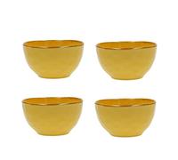 Set of 4 Rose and Tulipani Concerto Small Bowl 11cm - Ochre/Yellow