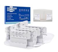 Set of 4 Sheet Stops, Heavy Duty Bed Sheet Fasteners, Bed Sheet Support, Eliminates the Problem of Moving Sheets Permanently, Save Time and Effort in Making Your Bed Every Day