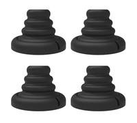 Set of 4 Silicone Bumpers Door Stop Bumpers Set Offering Simple Installation & Stable Protections for Vulnerable Area Anti Collision Bumper