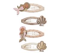 Set of 4 Siren clips Gold one size