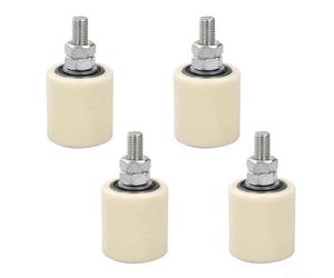Set of 4 Sliding Gate Rollers, Designed for Various Applications, Made with Robust Materials for Long Lasting Use (50 * 100)