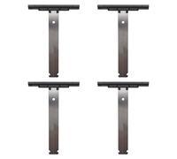 Set of 4 Soft Clip On Spring Suspension Springs for Fixing Electric and Manual Roller Shutter Deck - Anti-Burglar Security for Roller Shutter Lock