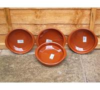 Set of 10 Spanish Terracotta Tapas Dishes/Cazuelas - 20cm Diameter