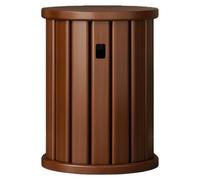 Set of 4 Stackable Wooden Stools4in1 Round Dining Stools No Assembly Needed Perfect for Living Room Kitchen Bedroom Balcony and Bar Use