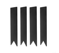 Set of 4 Steel Garden Edging Stakes for Maintaining For Landscape Edges with Strong Metal Construction Suitable for Coil and Corner Edges (16.2in)