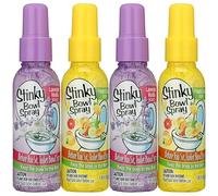 Set of 4 Stinky Bowl Spray 53ml - Before You Go Toilet and Bathroom Deodorant - With Fresh Citrus Scent and Lavender Scented