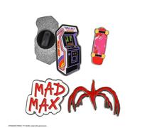 Cinereplicas Stranger Things - Set of 4 Pins Stranger Things - 3 cm - Licence Officielle, Acrylic