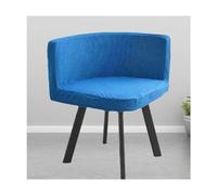 Set of 4 Stretch Chair Covers for Triangular Dining Room Chairs - Modern Slipcovers for Curved Back Swivel Accent Kitchen Wingback Chairs - Easy Fit Protector