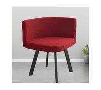 Set of 4 Stretch Chair Covers for Triangular Dining Room Chairs Modern Swivel Slipcovers for Curved Wingback Accent Chairs Kitchen Protector Easy to Install Durable Fabric