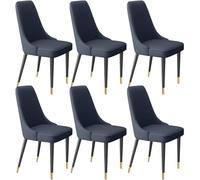 Set of 4 Stylish Velvet Accent Armchairs Comfortable Upholstered Seating with Metal WoodLook Legs Red & Gray Living Room Chairs for Home Decor