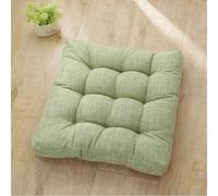 Set of 4 Thick 8cm Cushions for Kitchen & Dining Chairs Waterproof Chair Covers for Indoor/Outdoor Use 53x53cm Garden Chair Cushions