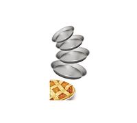 Set of 4 Wheel Baking Tray for Pastry in Aluminium Various Sizes for DIY Easter Christmas Sweets 24, 26, 28, 30 cm Classic Traditional Sweets