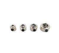 Set of 4 Wheel Stops with Inner Diameters 2.1mm/3.1mm/4.1mm/5.1mm for Model Wheels, Axle Bushings(5.1mm)