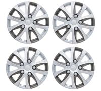 Set of 4 Wheel Trims / Hub Caps 15" Covers fits VW Golf Polo Touran Caddy