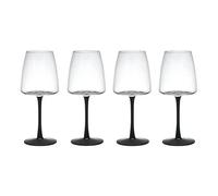 Mikasa Palermo Crystal White Wine Glasses, Set Of 4, 400Ml, White